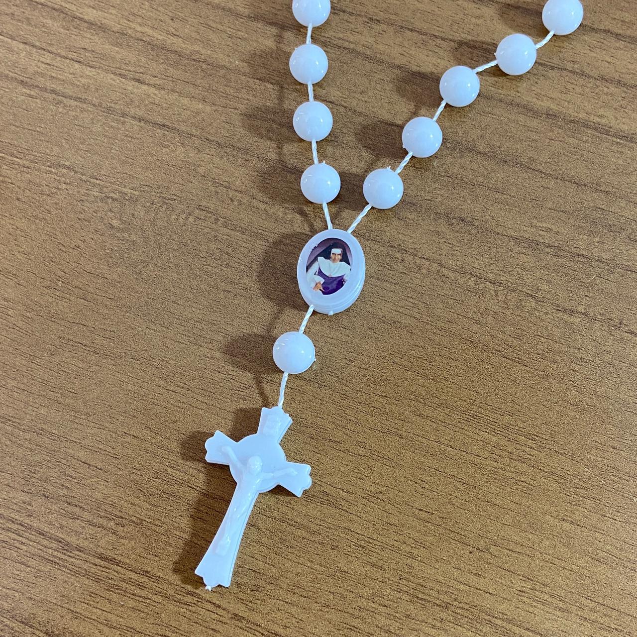 DEZENA ACRILICA PARA CARRO SANTA DULCE DOS POBRES (1 UNIDADE)