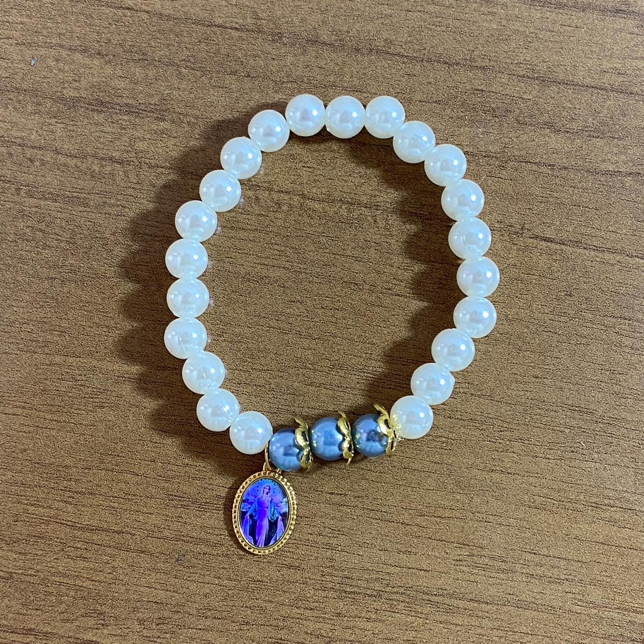 PULSEIRA PÉROLA NOSSA SENHORA DAS GRAÇAS (01 UNIDADE)