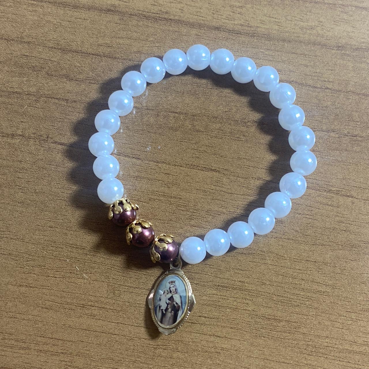 PULSEIRA PÉROLA NOSSA SENHORA DO CARMO (01 UNIDADE)