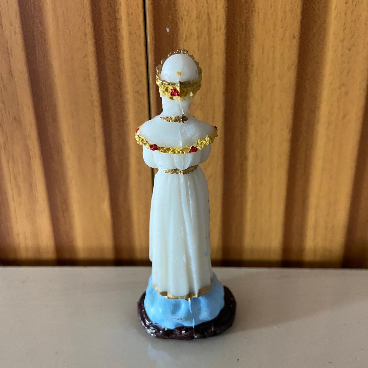 IMAGEM DE RESINA NACIONAL NOSSA SENHORA DE SALETTE 07CM (6 UNIDADES)