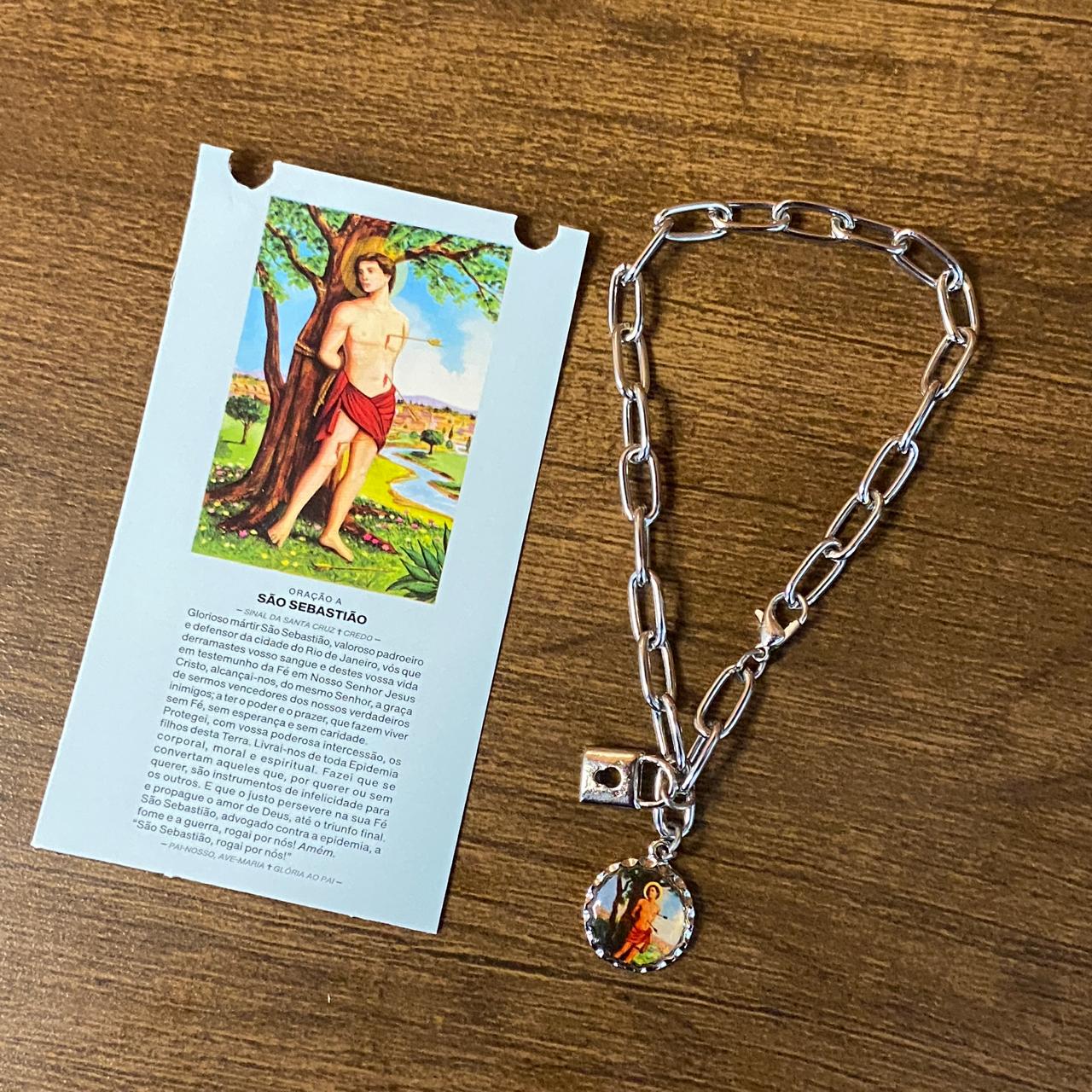 PULSEIRA CADEADO SÃO SEBASTIÃO (3 UNIDADES)