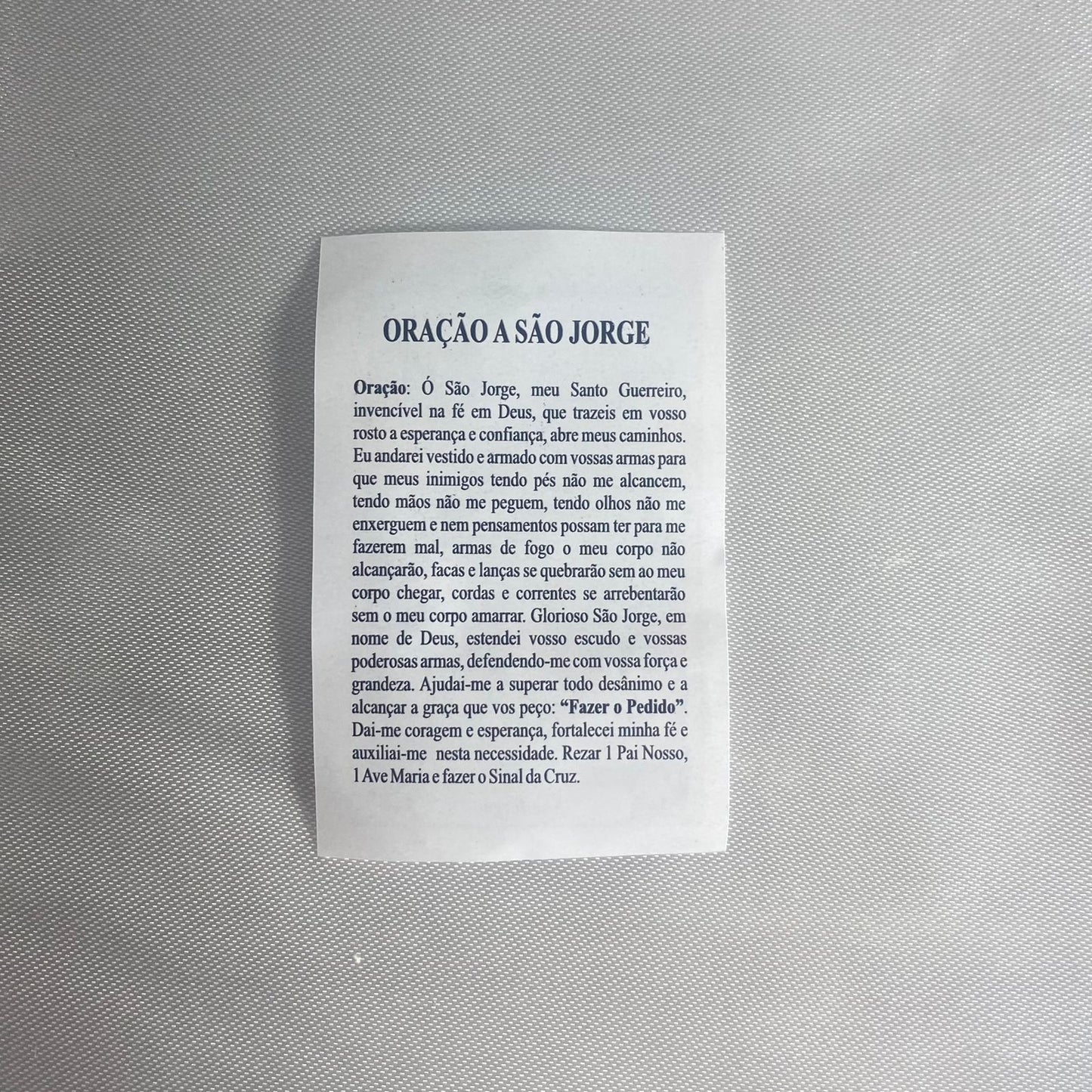 ESCAPULÁRIO CORDINHA SÃO JORGE (12 UNIDADES)