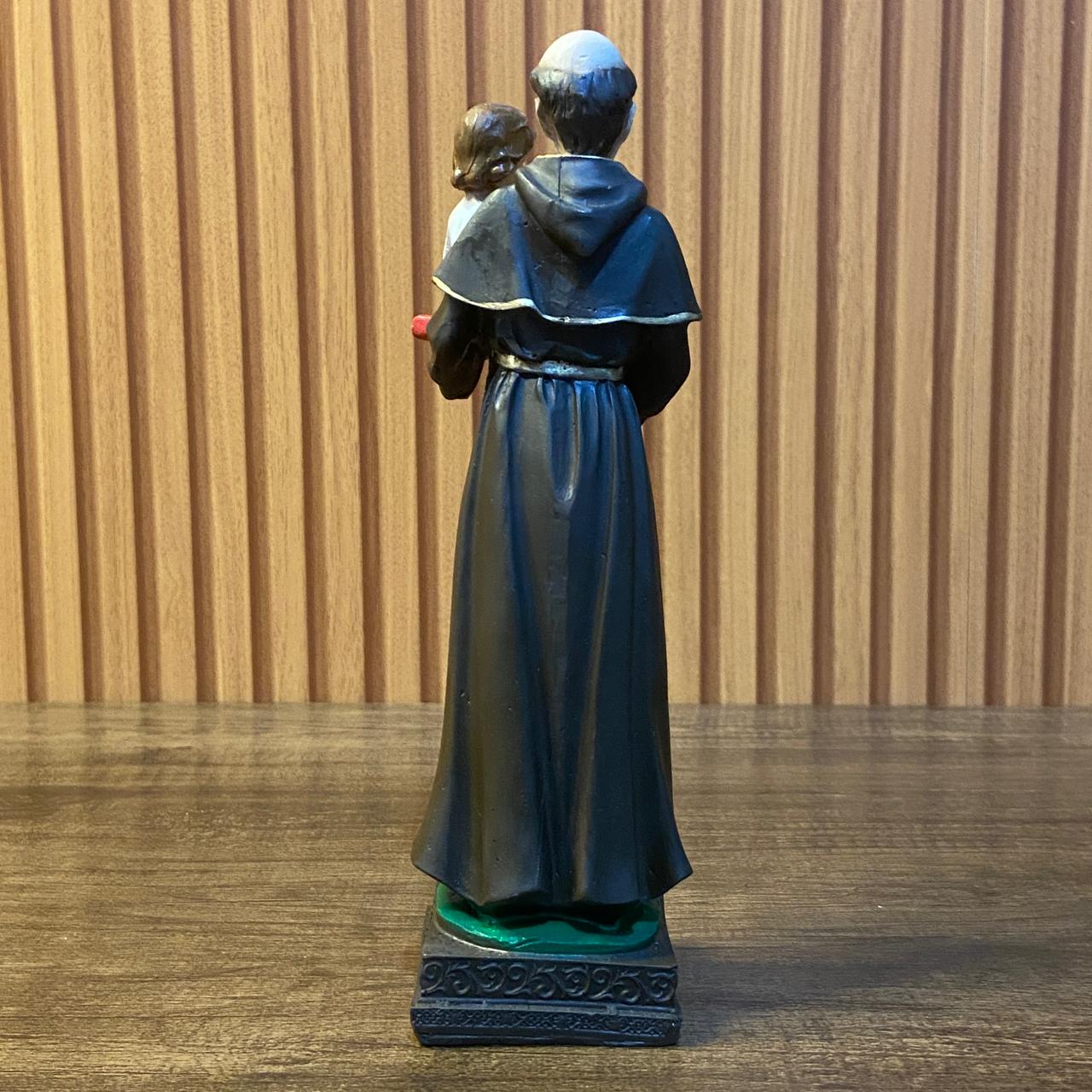 IMAGEM DE RESINA NACIONAL SANTO ANTÔNIO MOD1 20CM (1 UNIDADE)