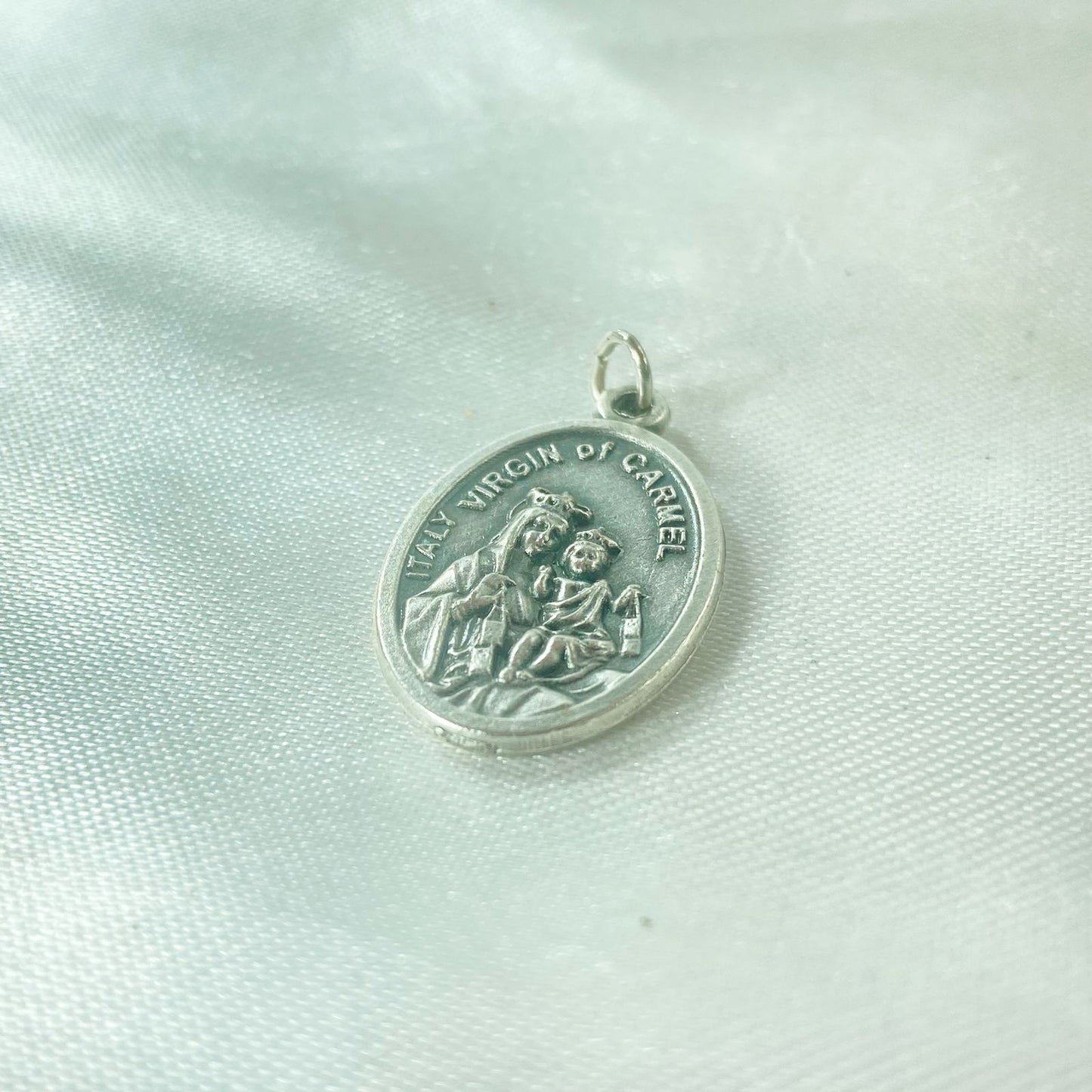 MEDALHA ITALIANA NOSSA SENHORA DO CARMO (6 UNIDADES)