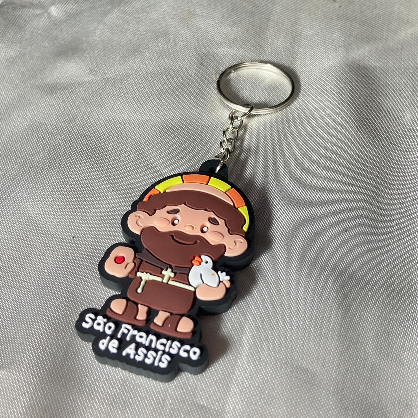 CHAVEIRO EMBORRACHADO SÃO FRANCISCO DE ASSIS MOD3 (12 UNIDADES)