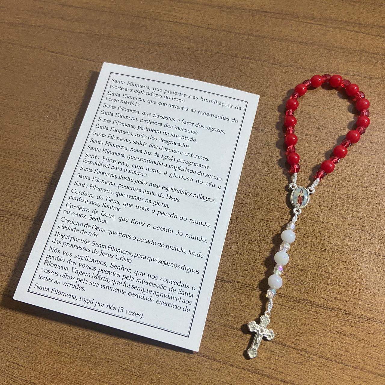 COROA DE SANTA FILOMENA 6MM (1 UNIDADE)