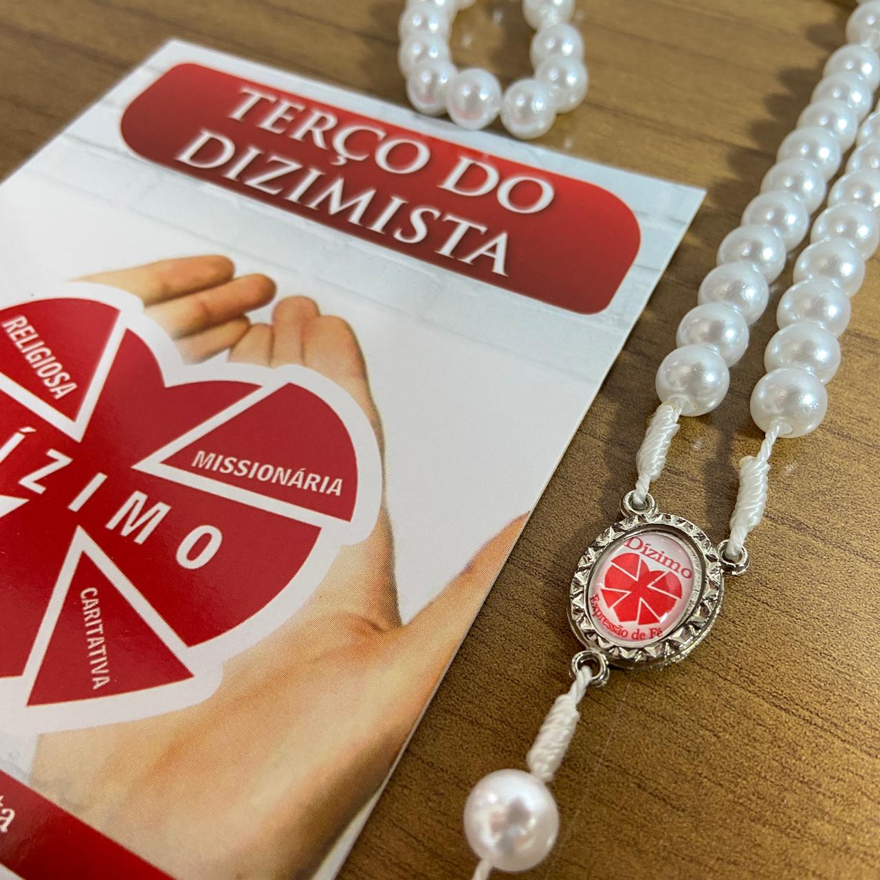 TERÇO PÉROLA DO DÍZIMO 8MM (1 UNIDADE)