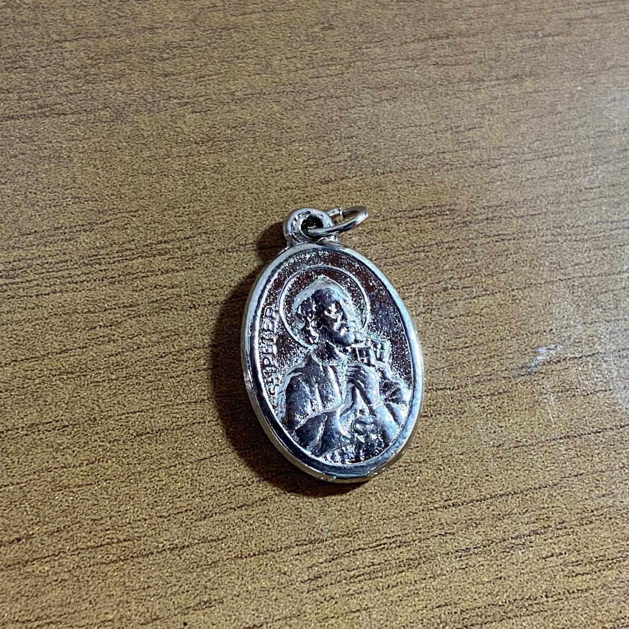 MEDALHA ITALIANA SÃO PEDRO E SÃO PAULO (6 UNIDADES)