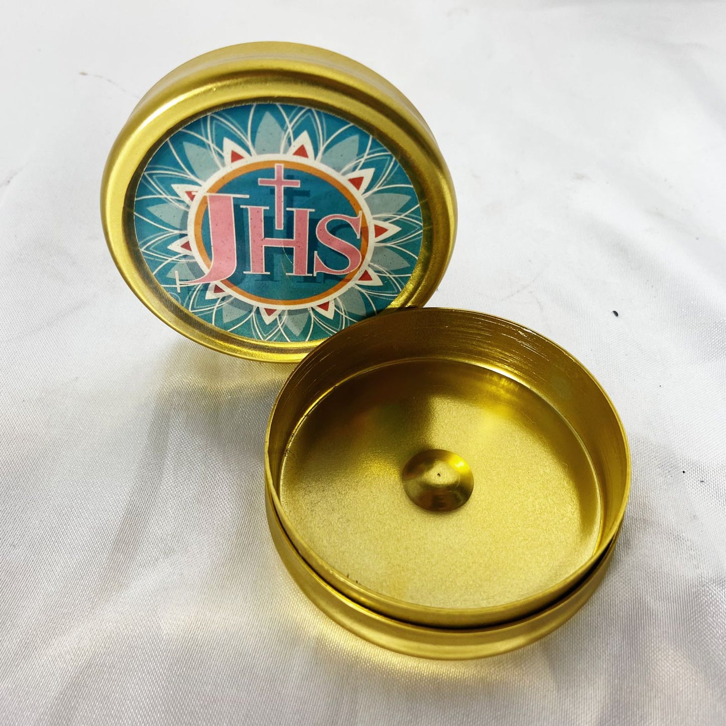 TECA DOURADA JHS AZUL (1 UNIDADE)