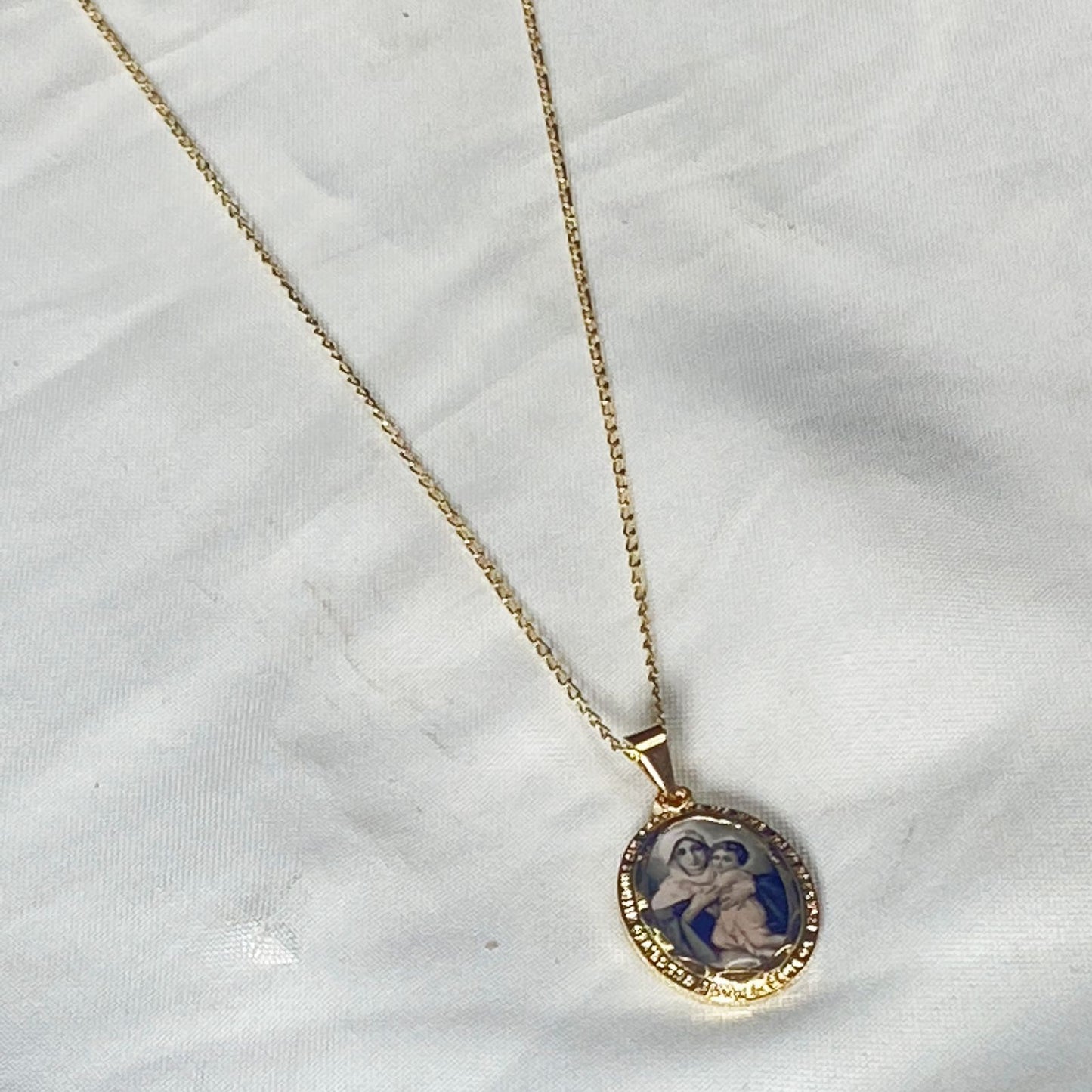 CORRENTE DOURADA MÃE RAINHA (1 UNIDADE)