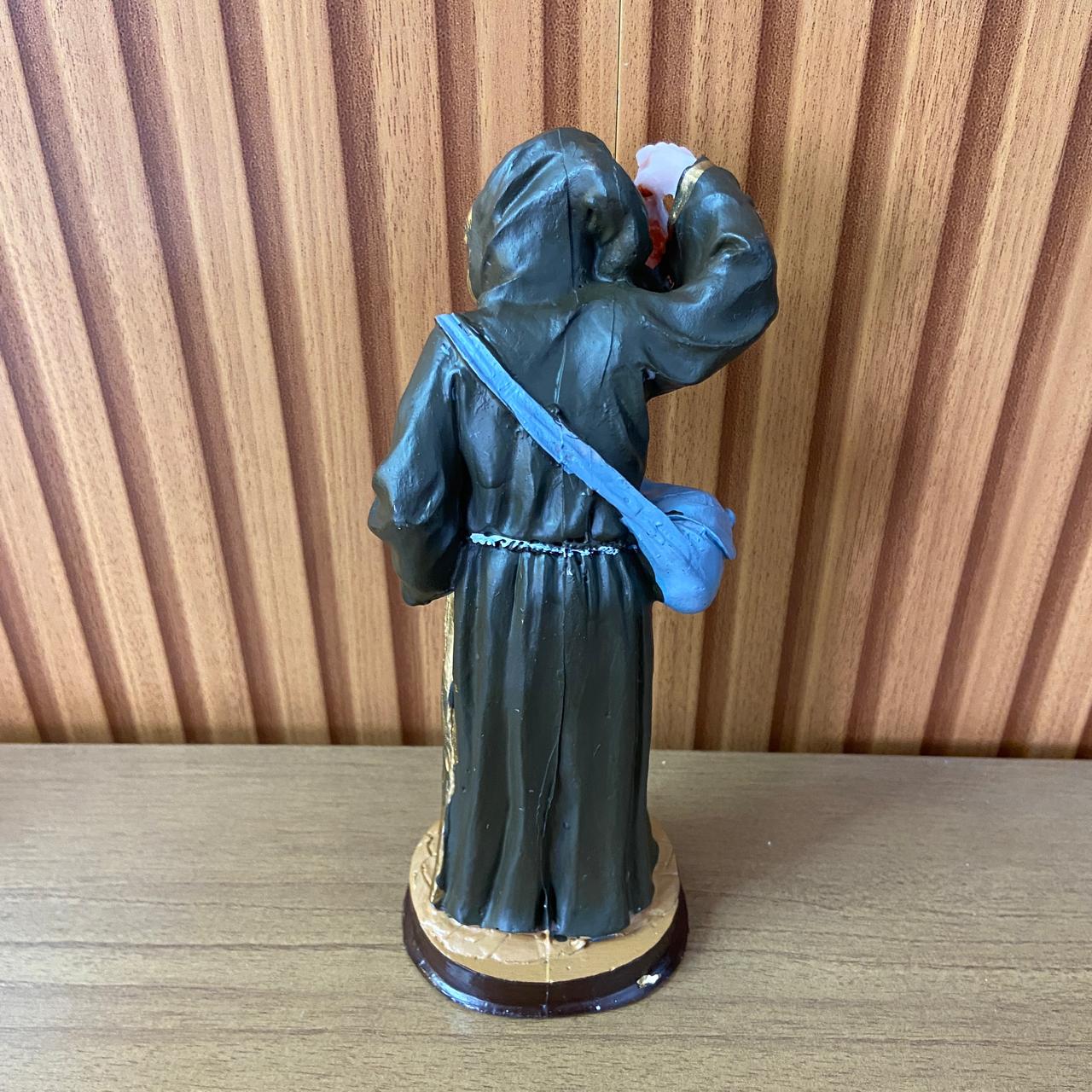 IMAGEM DE RESINA NACIONAL SÃO LONGUINHO 20CM (1 UNIDADE)