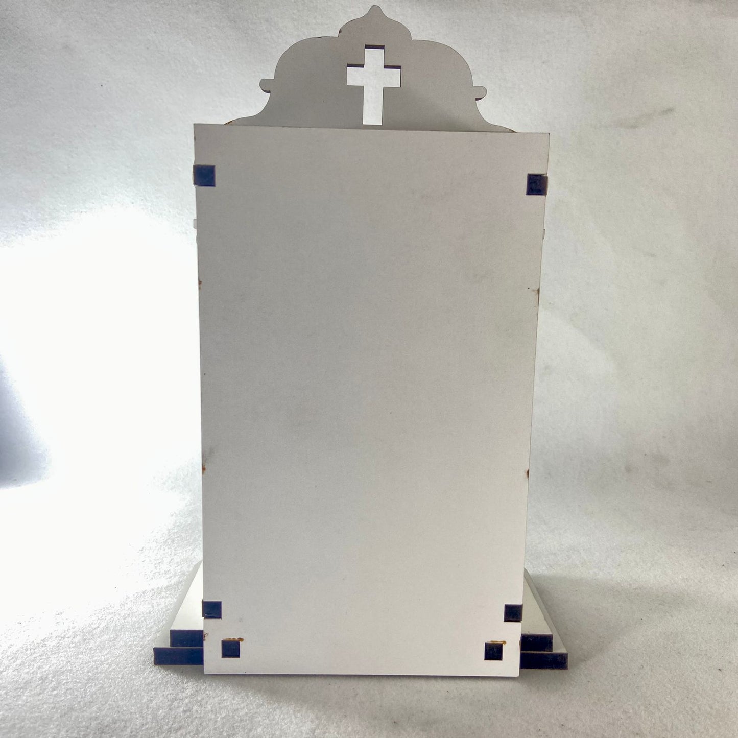 ORATÓRIO BRANCO PARA IMAGEM DE 15CM (1 UNIDADE)