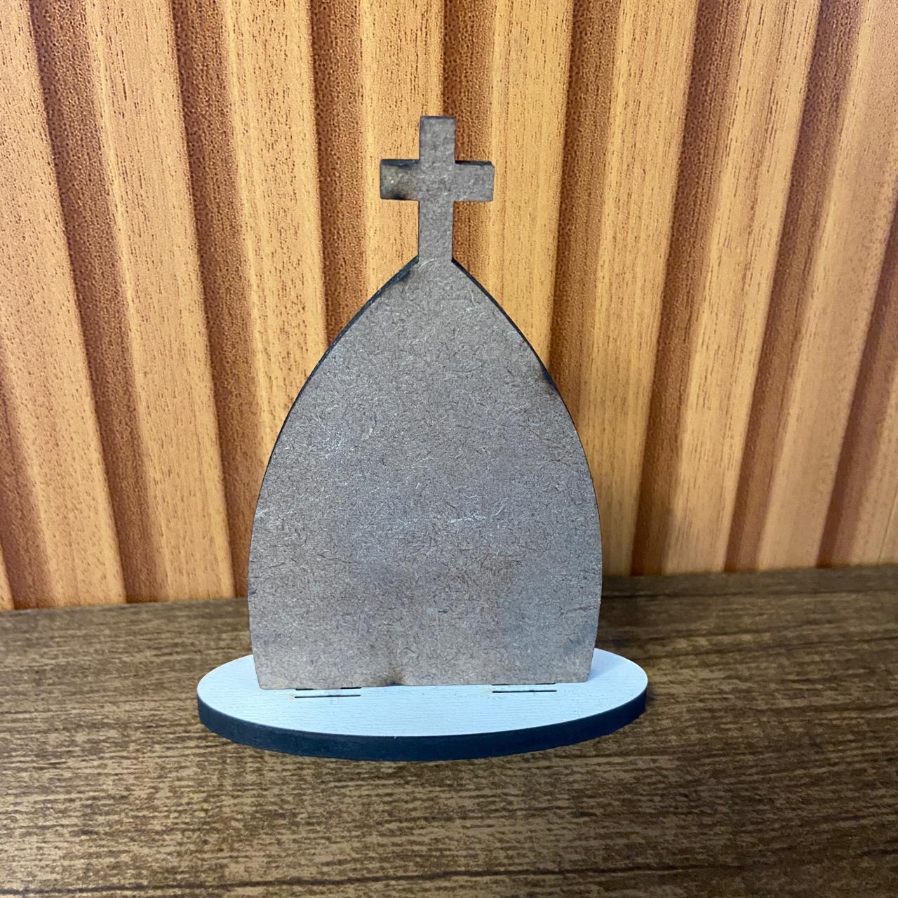 CAPELA MDF DESMONTÁVEL NOSSA SENHORA DE LOURDES 11CM (1 UNIDADE)