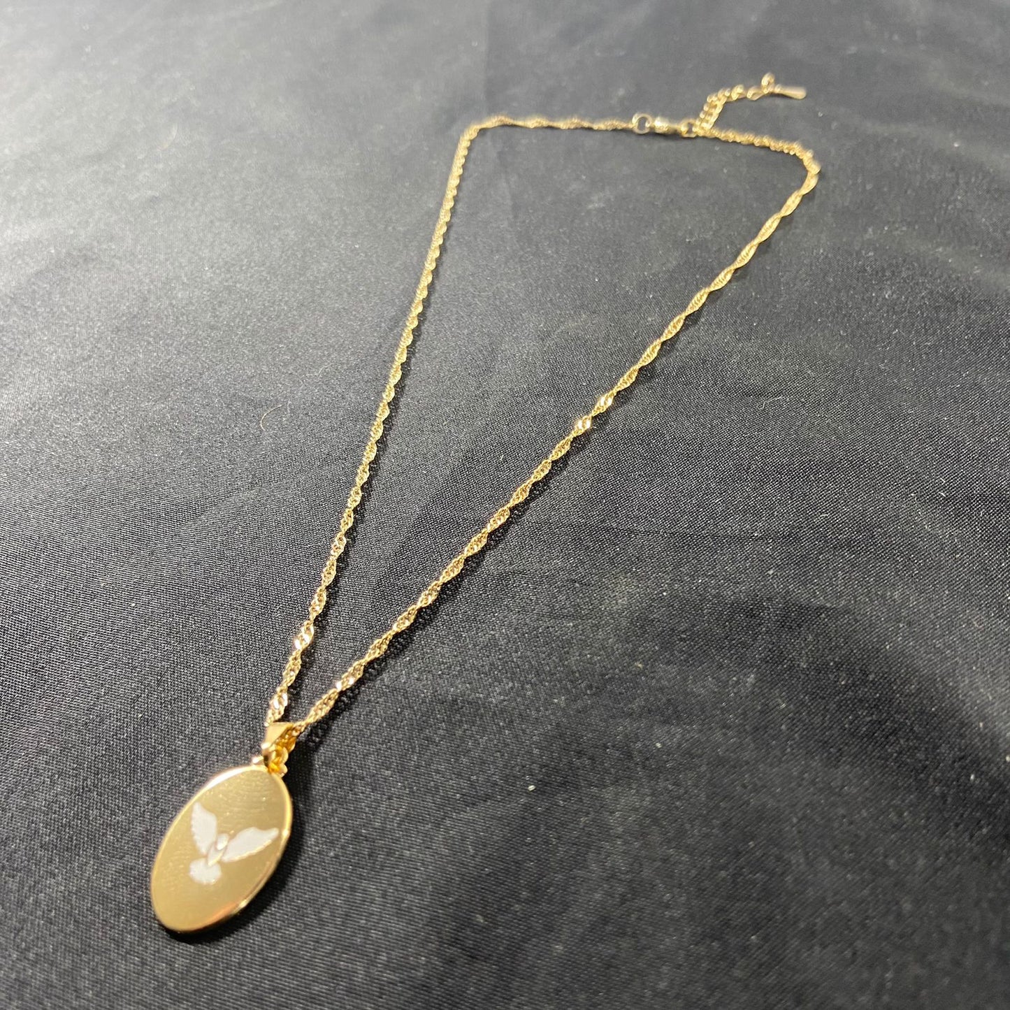 CORRENTE DOURADA DIVINO ESPÍRITO SANTO MOD2 (3 UNIDADES)