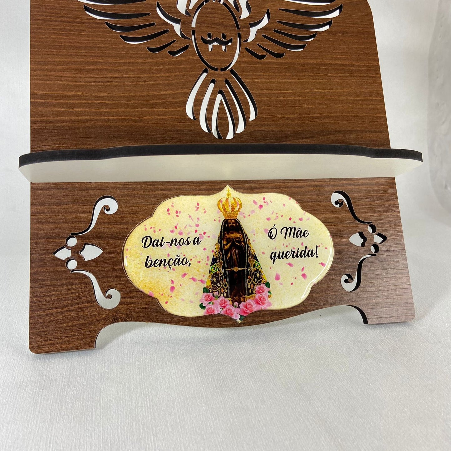 PORTA BIBLIA G NOSSA SENHORA APARECIDA 30X25 (1 UNIDADE)