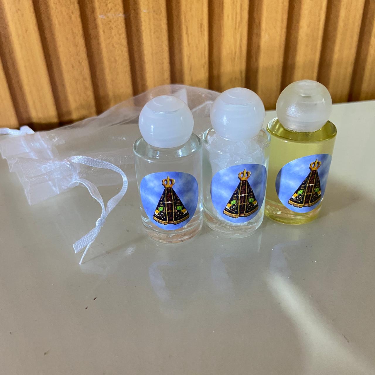 KIT AGUA SAL E ÓLEO NOSSA SENHORA APARECIDA (1 UNIDADE)