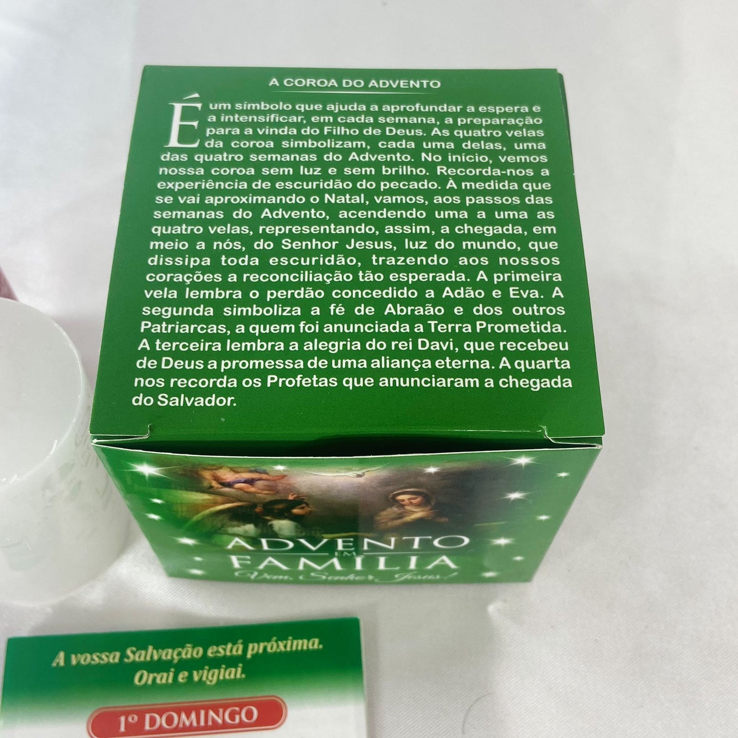 KIT VELA ADVENTO EM FAMÍLIA MOD1 (1 UNIDADE)