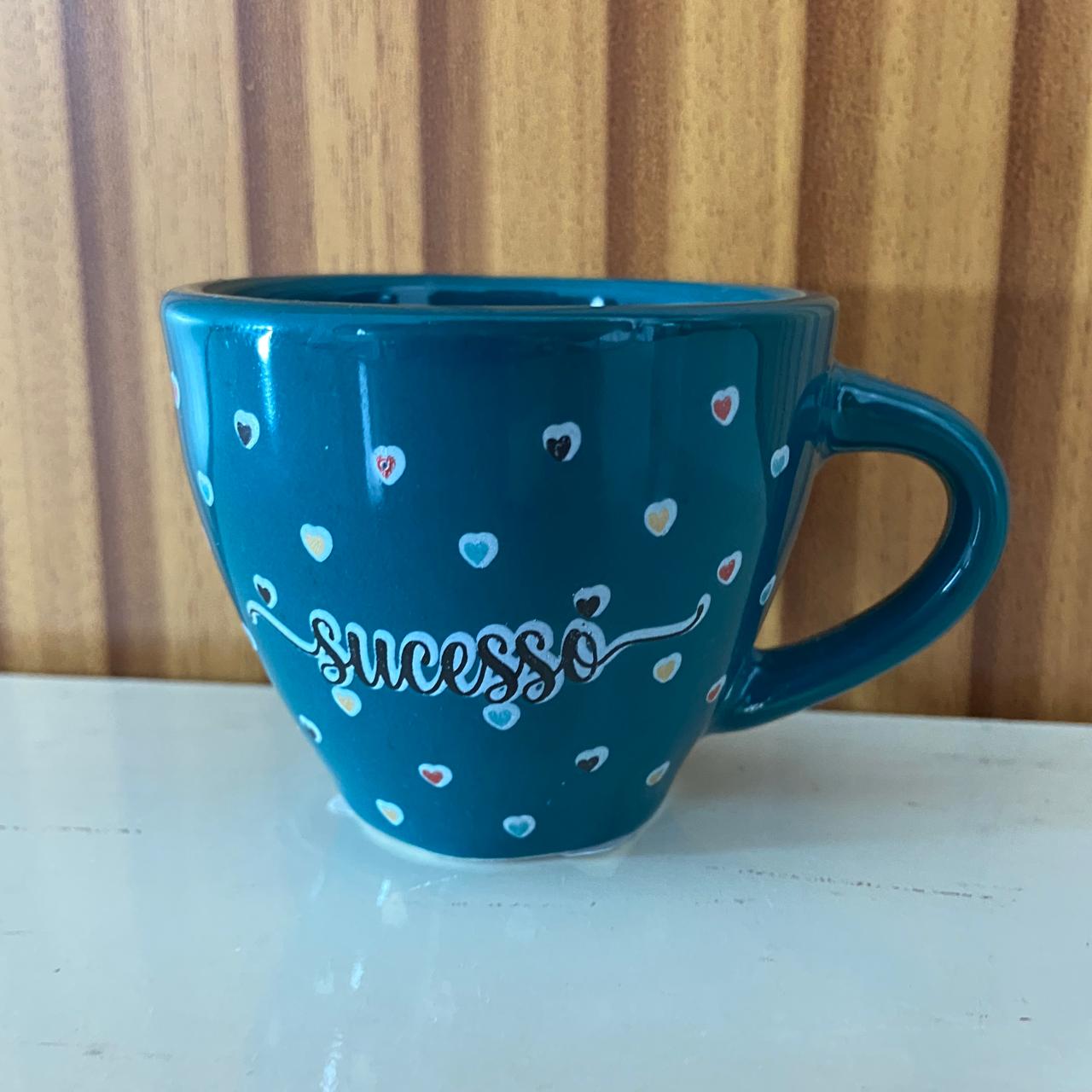 XÍCARA COQUINHO VERDE MOD2 SUCESSO (1 UNIDADE)