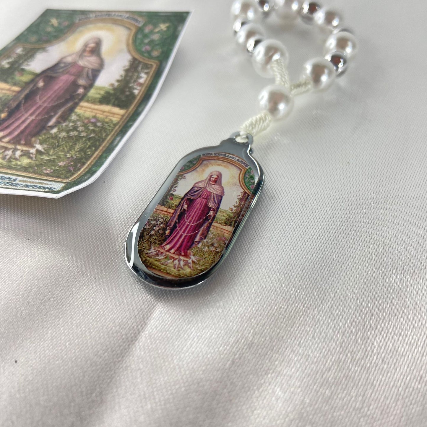 DEZENA DE DEDO PEROLA NOSSA SENHORA DAS LÁGRIMAS 6MM (6 UNIDADES)