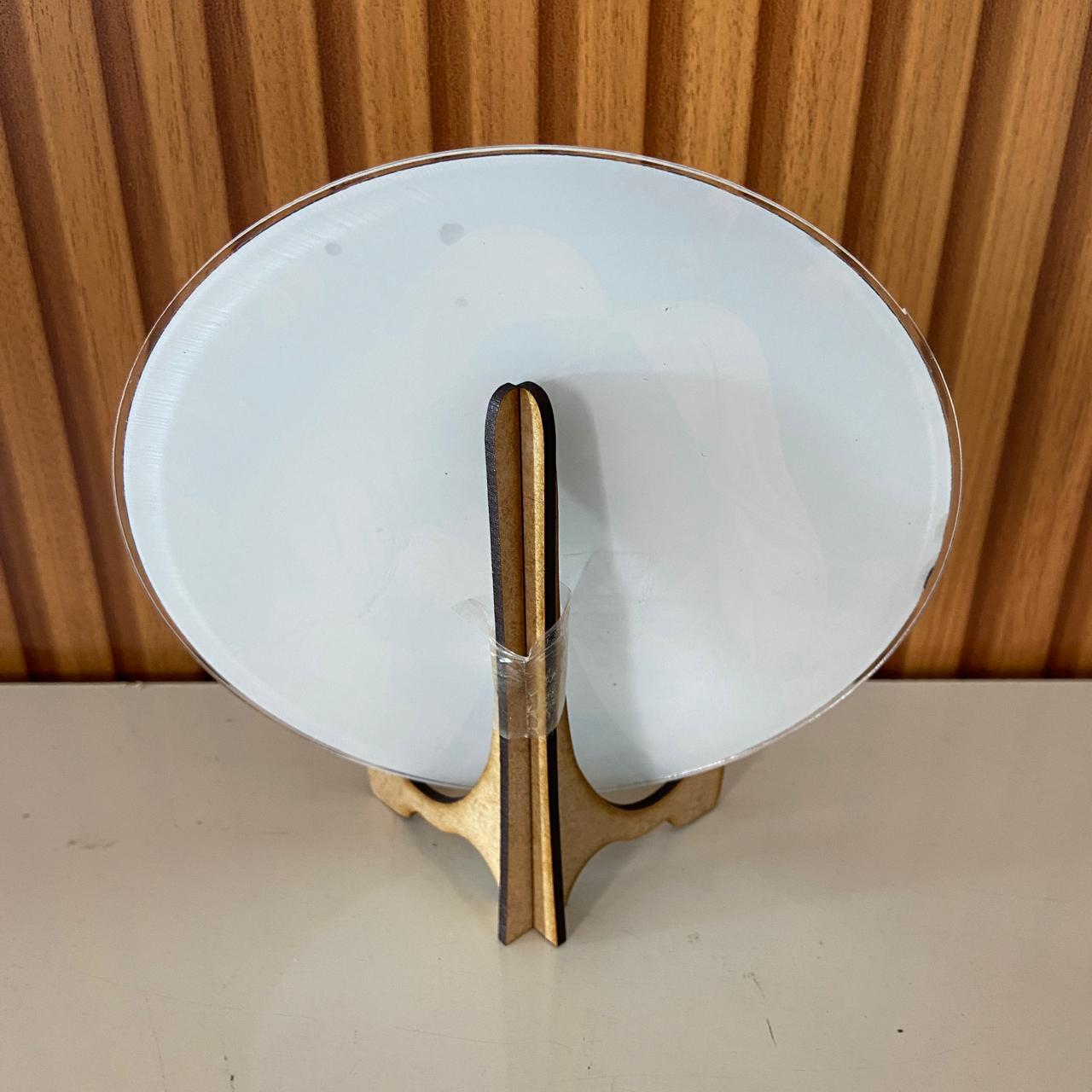 ADORNO DE MESA ACRÍLICO RESINADO SAGRADA FAMÍLIA MOD2 15CM (1 UNIDADE)