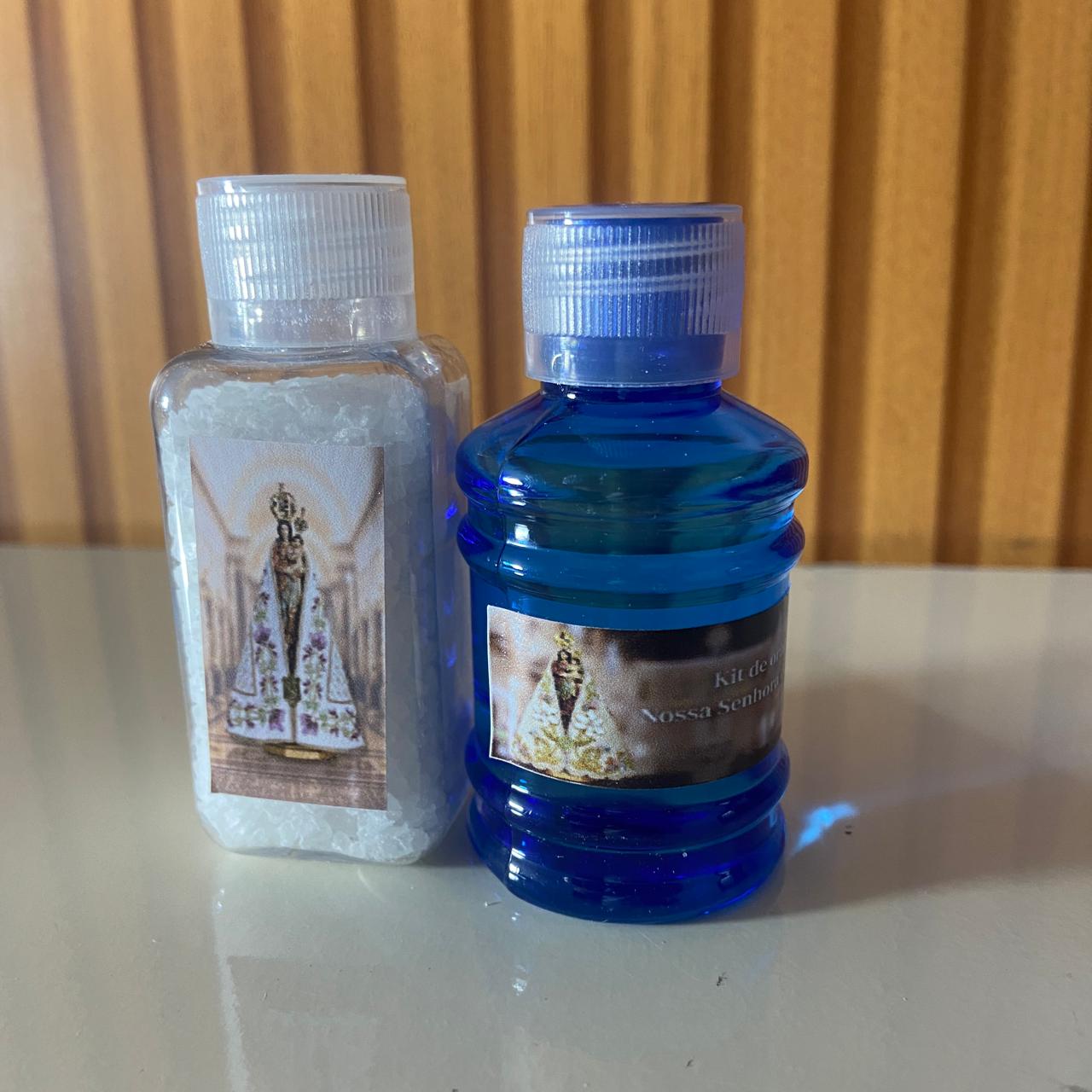 KIT AGUA E SAL NOSSA SENHORA DE NAZARÉ (1 UNIDADE)