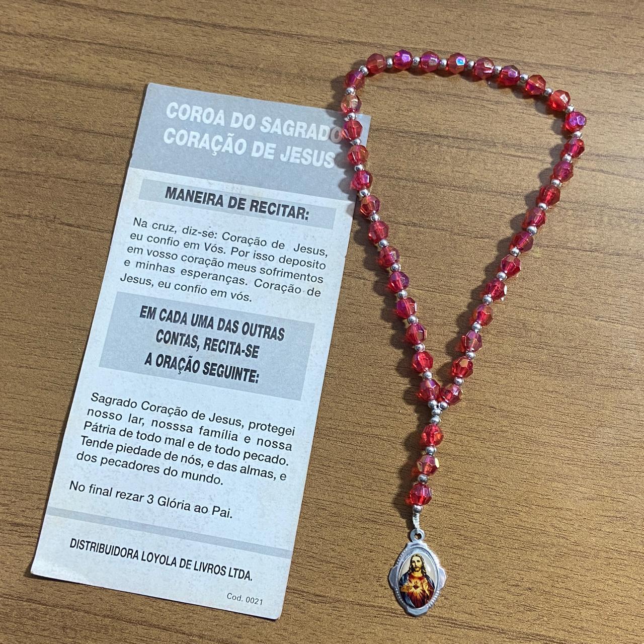 COROA SAGRADO CORAÇÃO DE JESUS 6MM (1 UNIDADE)