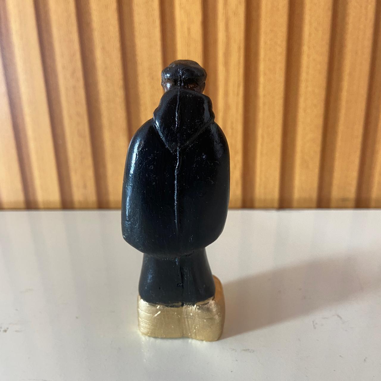 IMAGEM DE GESSO SÃO BENEDITO 9,5CM (1 UNIDADE)