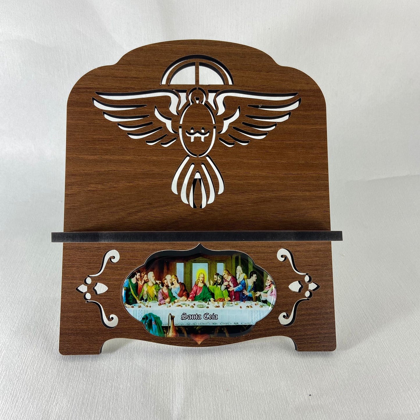 PORTA BIBLIA P SANTA CEIA 21X18 (1 UNIDADE)