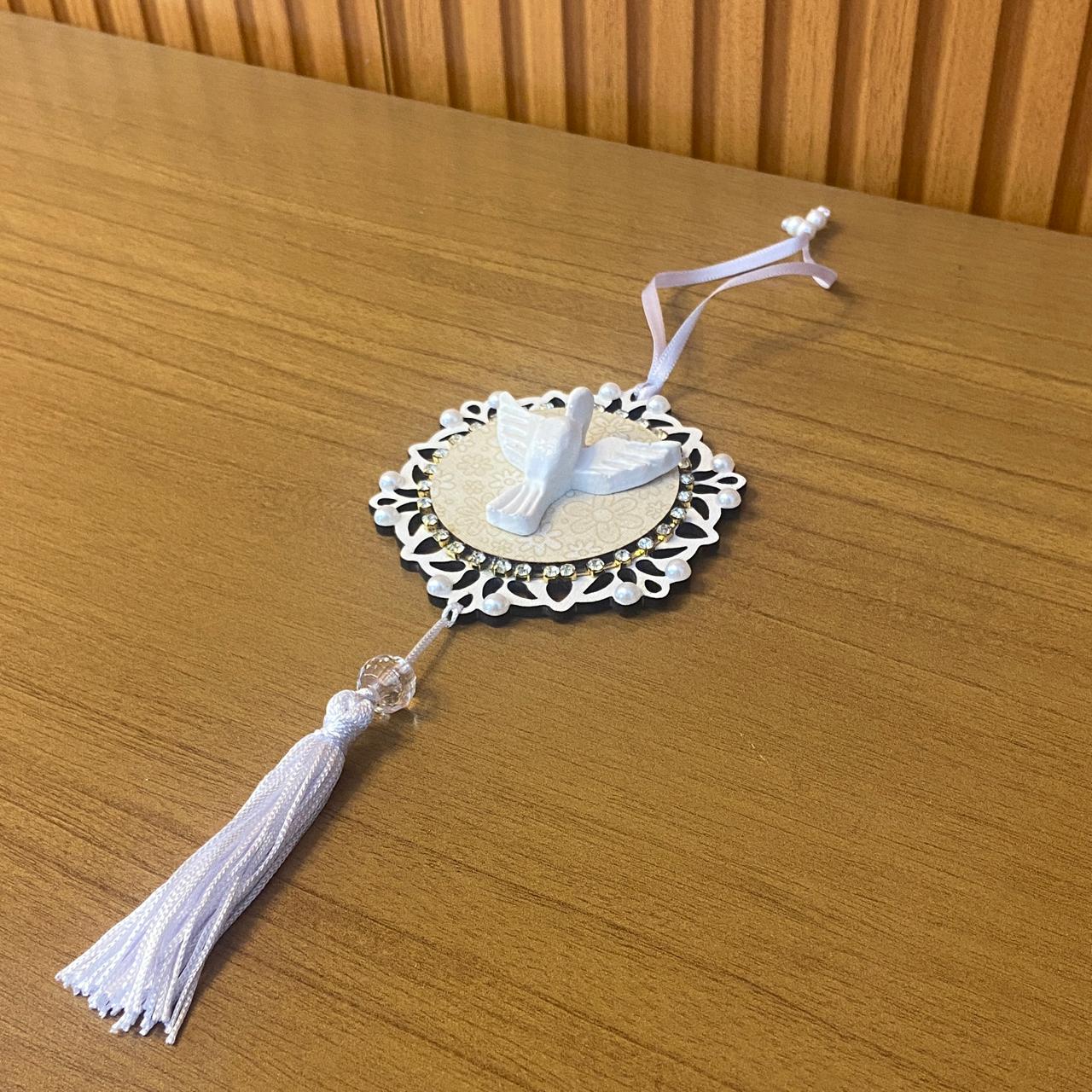 MANDALA DE BERÇO DIVINO ESPIRITO SANTO P BRANCO (1 UNIDADE)