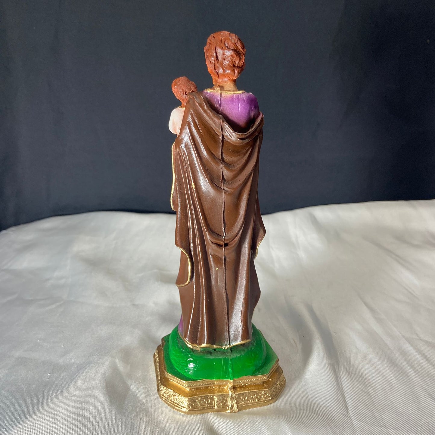 IMAGEM DE GESSO SÃO JOSÉ 21CM (1 UNIDADE)