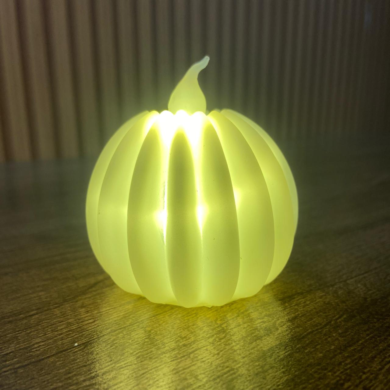 VELA ELETRÔNICA DECORADA - CANELADA 6,5CM ( 1 UNIDADES)