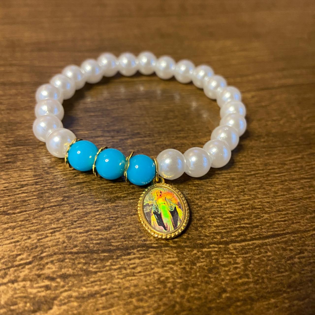 PULSEIRA PÉROLA NOSSA SENHORA DAS GRAÇAS (01 UNIDADE)