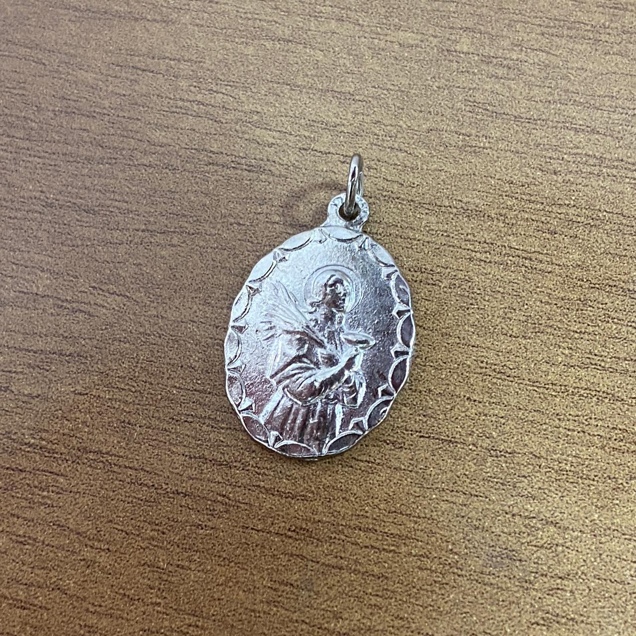 MEDALHA ITALIANA SANTA LUZIA (6 UNIDADES)