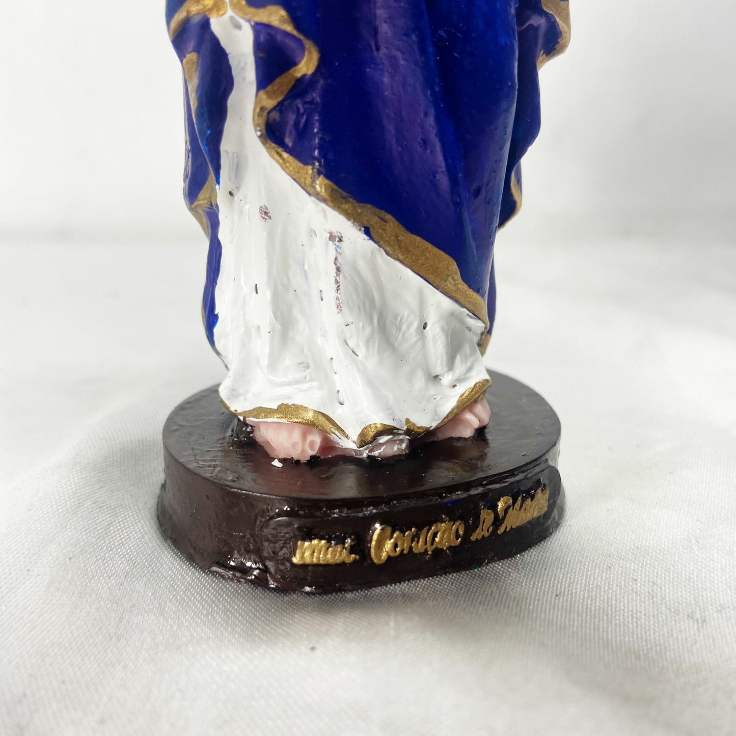 IMAGEM DE RESINA NACIONAL IMACULADO CORAÇÃO DE MARIA 15CM (1 UNIDADE)