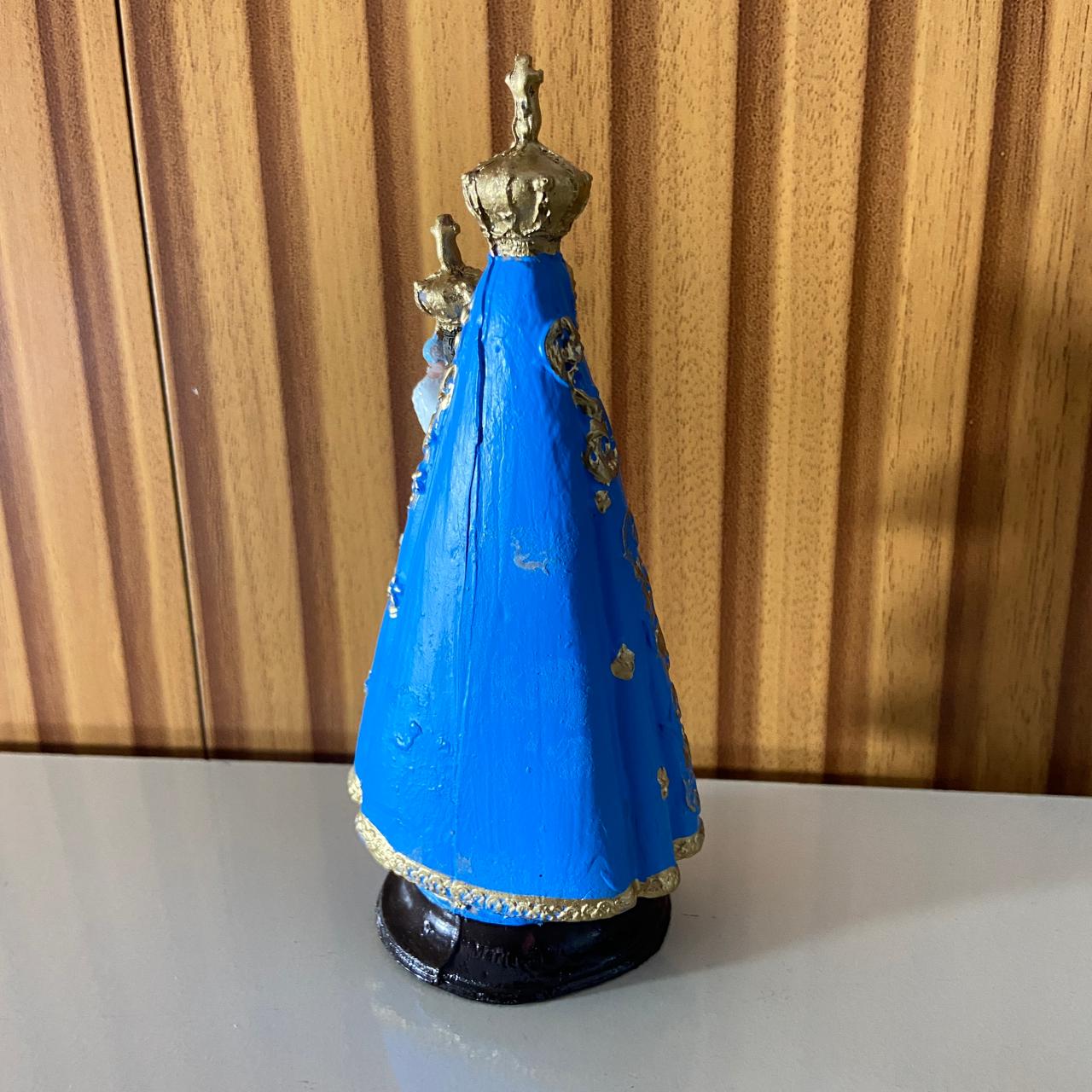 IMAGEM DE RESINA NACIONAL NOSSA SENHORA DA PENHA 14,5CM (1 UNIDADE)