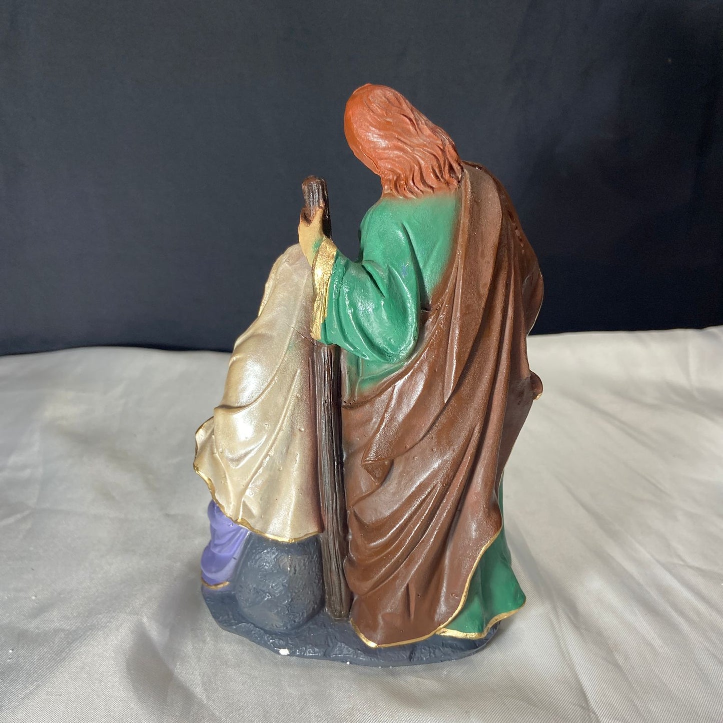 IMAGEM DE GESSO PRESÉPIO ÚNICO 19CM (1 UNIDADE)
