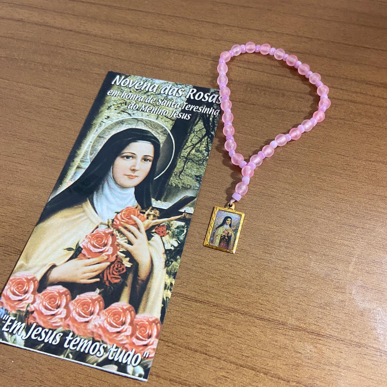 NOVENA DAS ROSAS DE SANTA TERESINHA MOD3 6MM (1 UNIDADE)