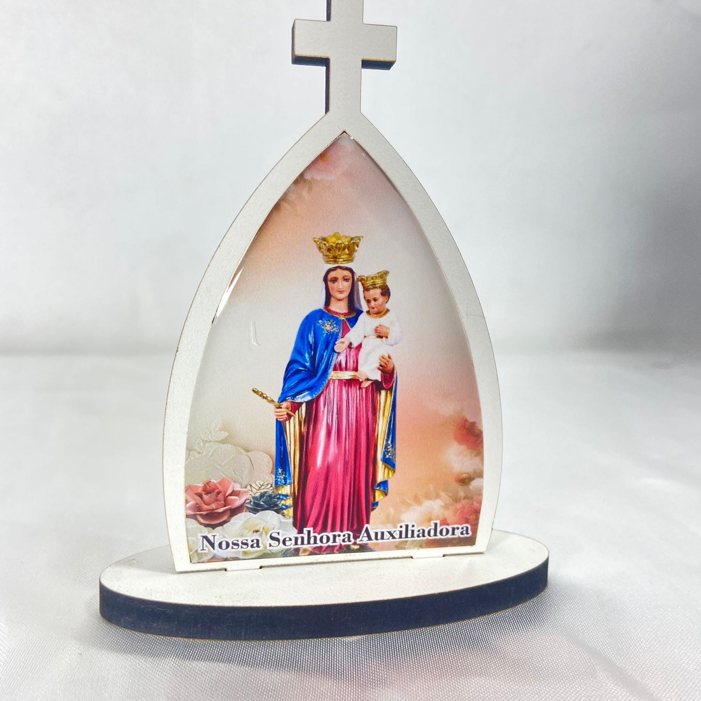 CAPELA MDF DESMONTÁVEL NOSSA SENHORA AUXILIADORA 11CM (1 UNIDADE)