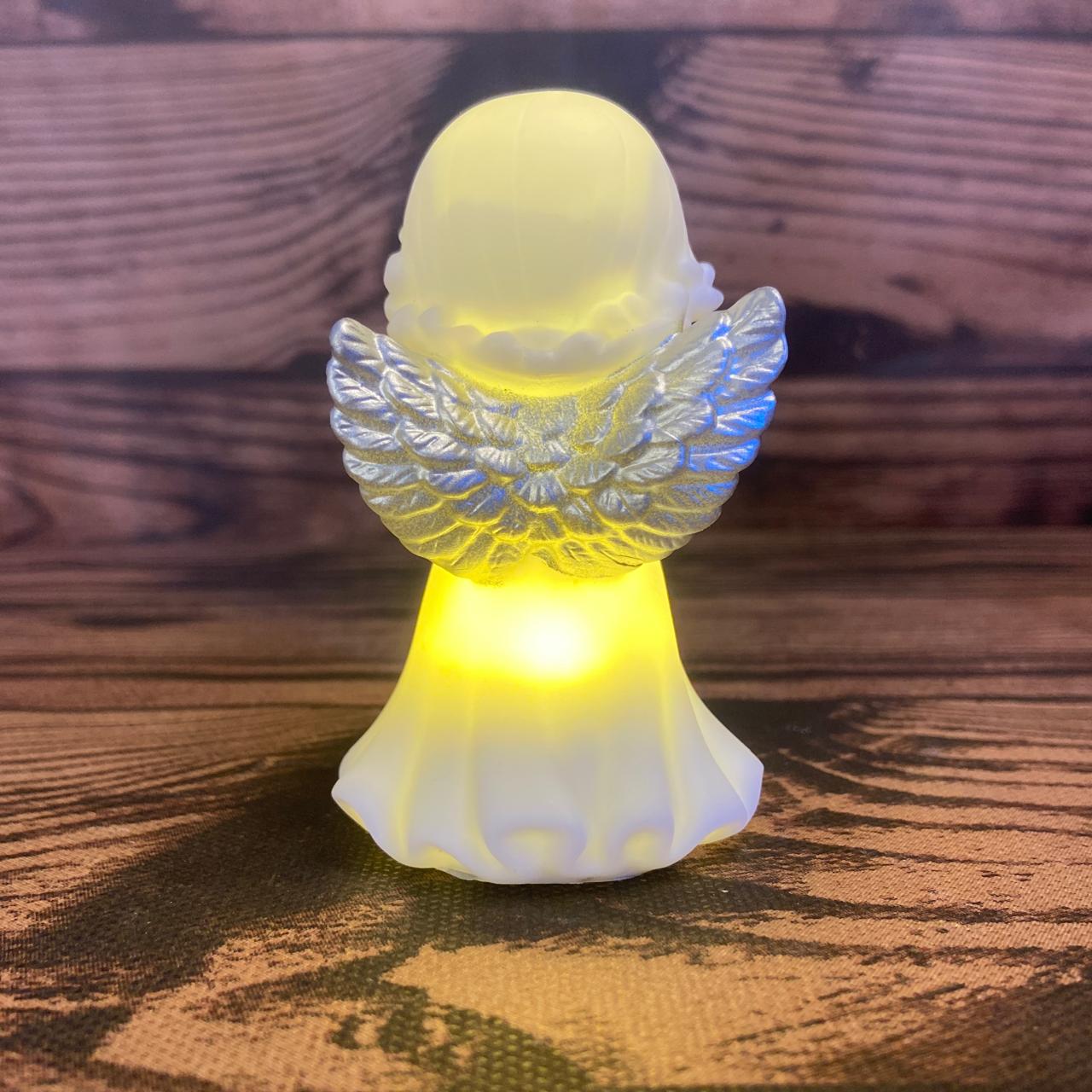 LUMINÁRIA LED ANJINHO BRANCO 9,5CM (1 UNIDADE)
