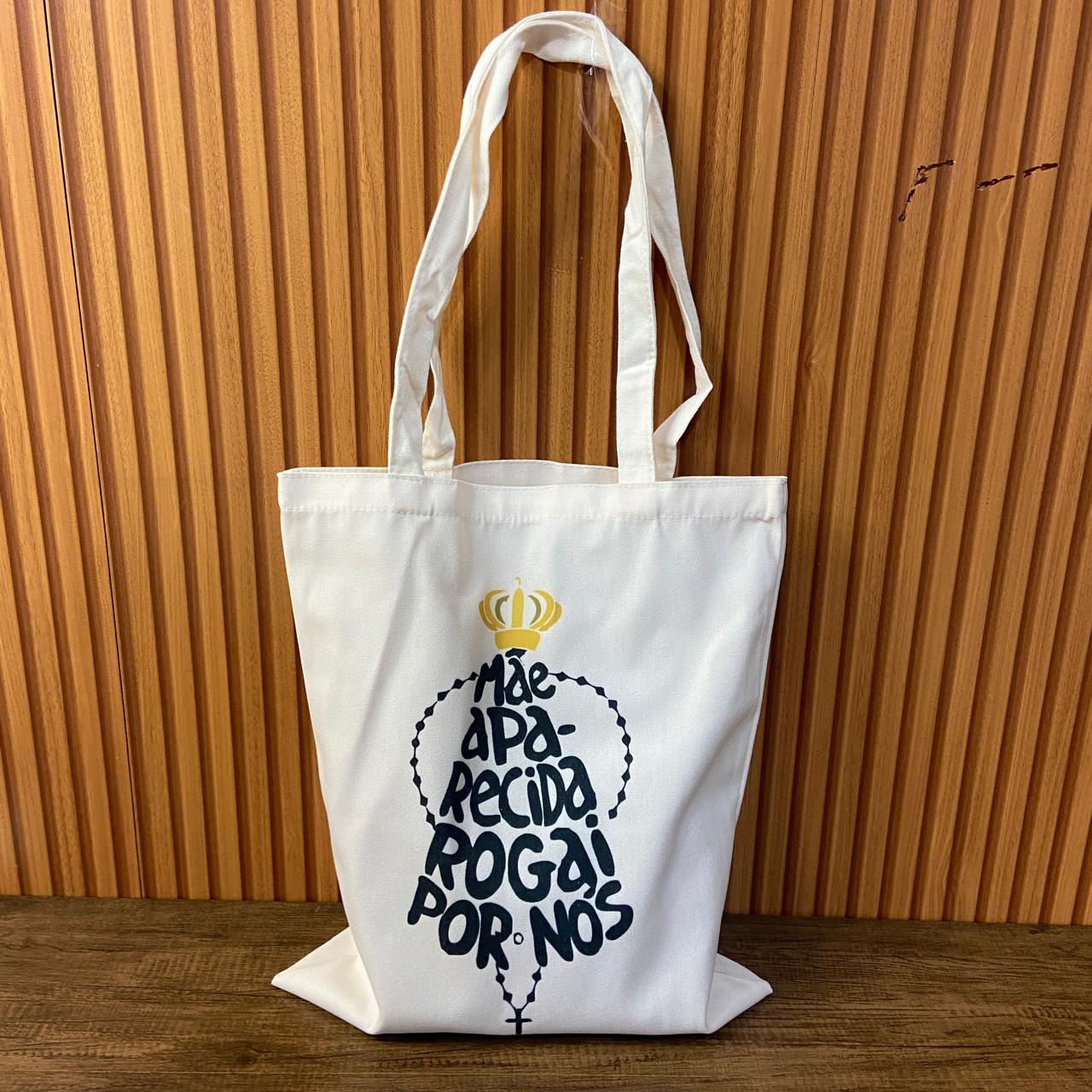 SACOLA DE COMPRAS NOSSA SENHORA APARECIDA 40x33CM (1 UNIDADE)