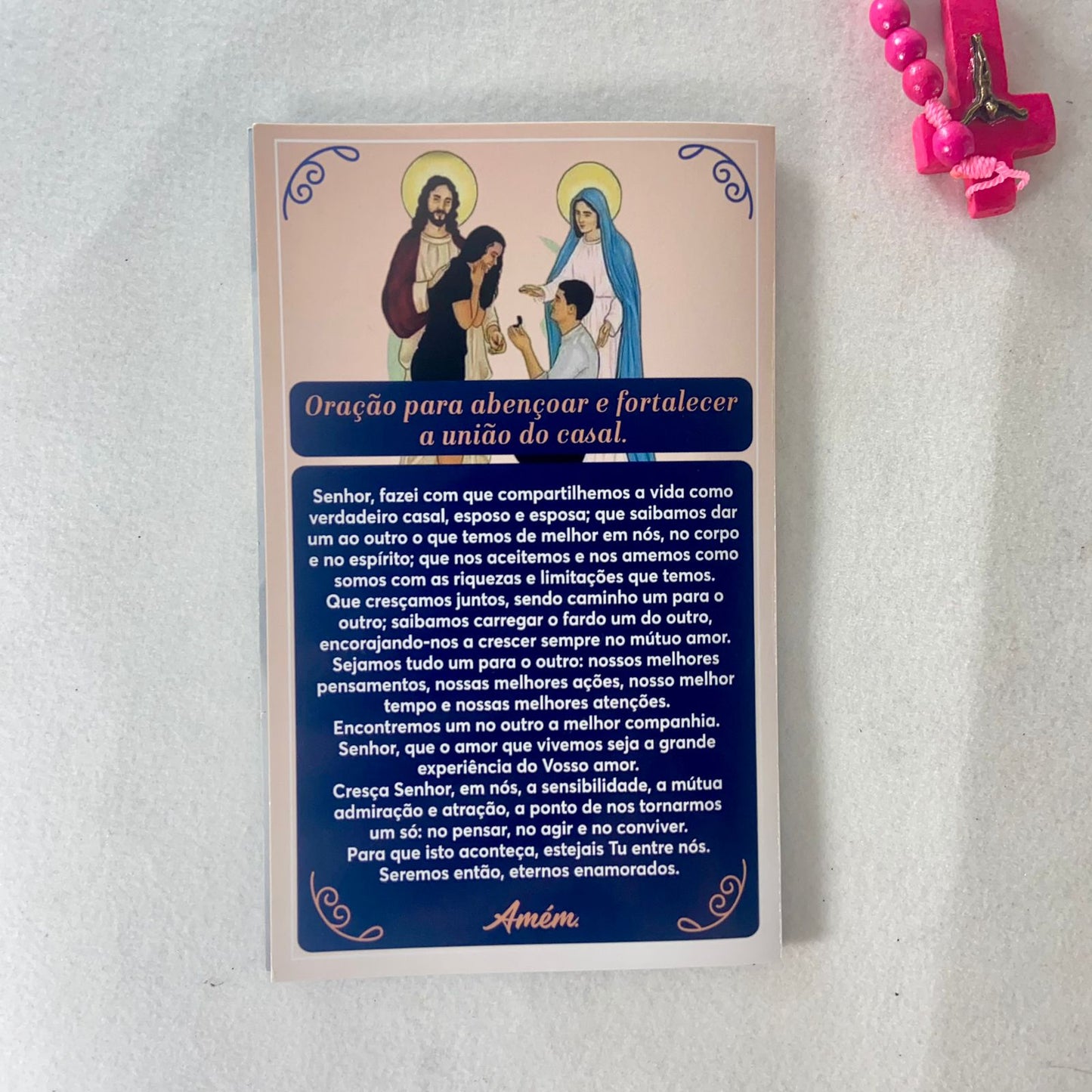 TERÇO DE MADEIRA DO CASAL 6MM (3 UNIDADES)