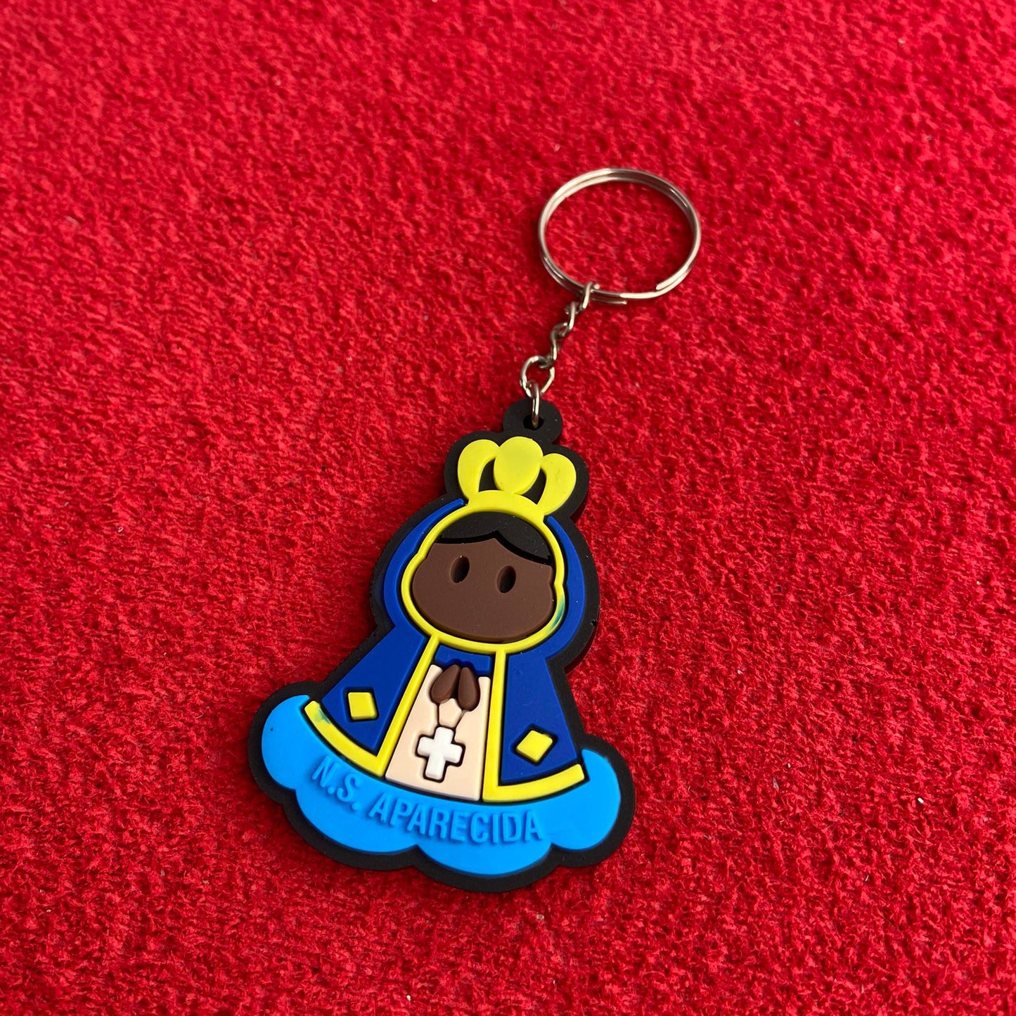 CHAVEIRO EMBORRACHADO NOSSA SENHORA APARECIDA (12 UNIDADES)