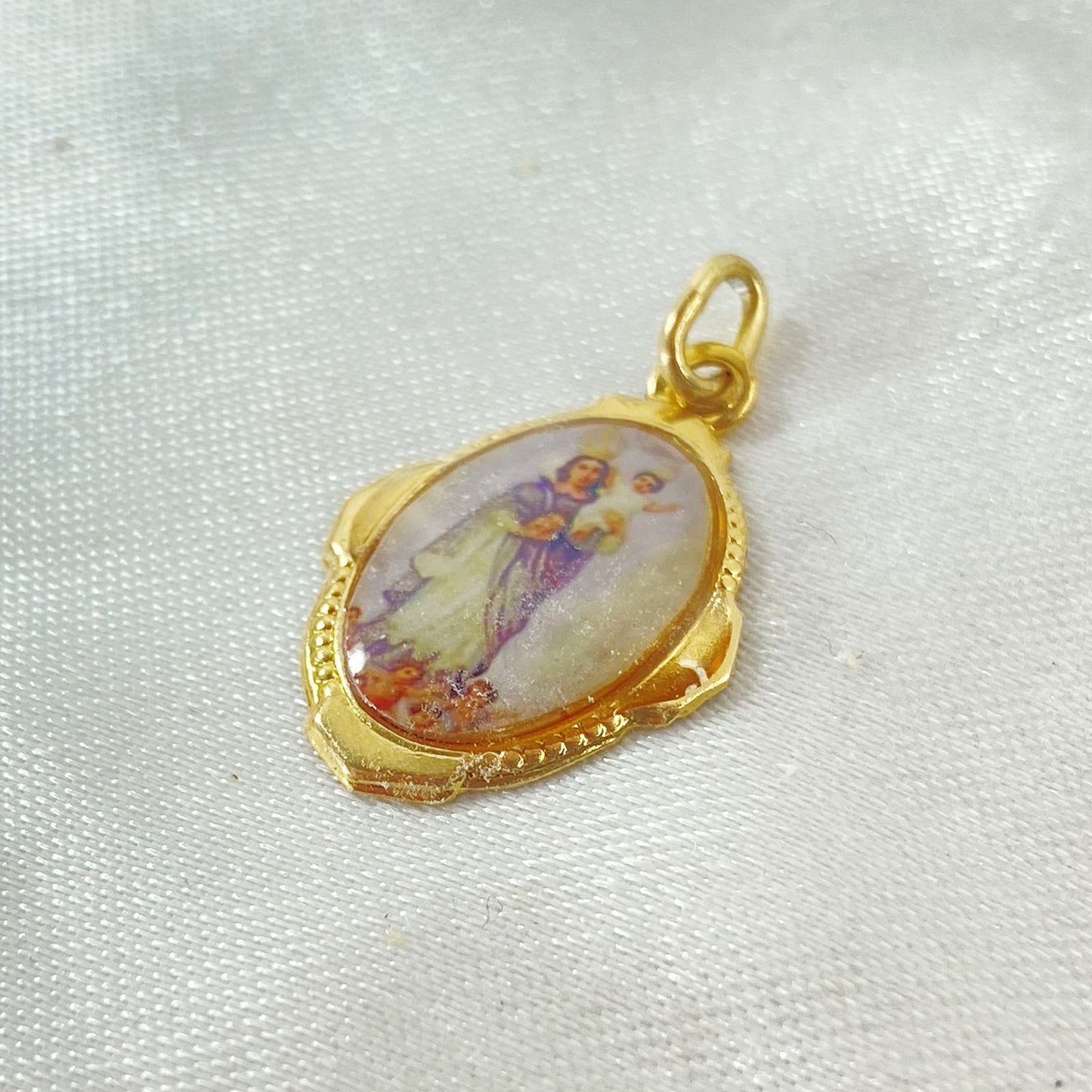 MEDALHA ALUMÍNIO NOSSA SENHORA DA CABEÇA (36 UNIDADES)