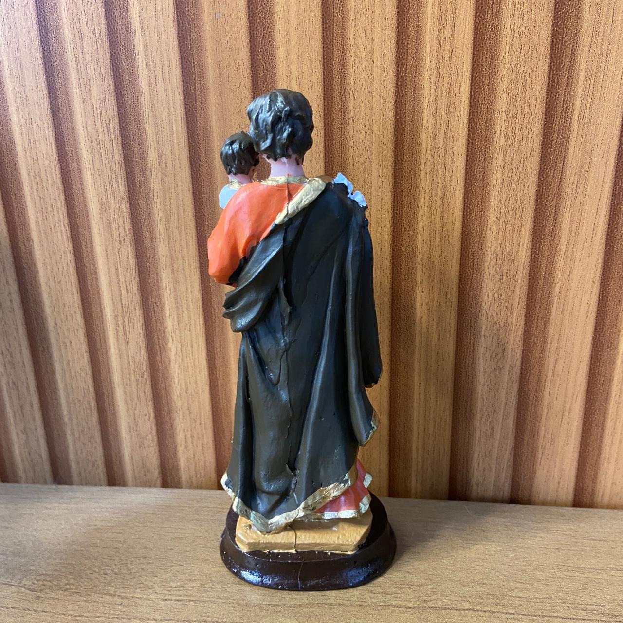 IMAGEM DE RESINA NACIONAL SÃO JOSÉ 15CM (1 UNIDADE)