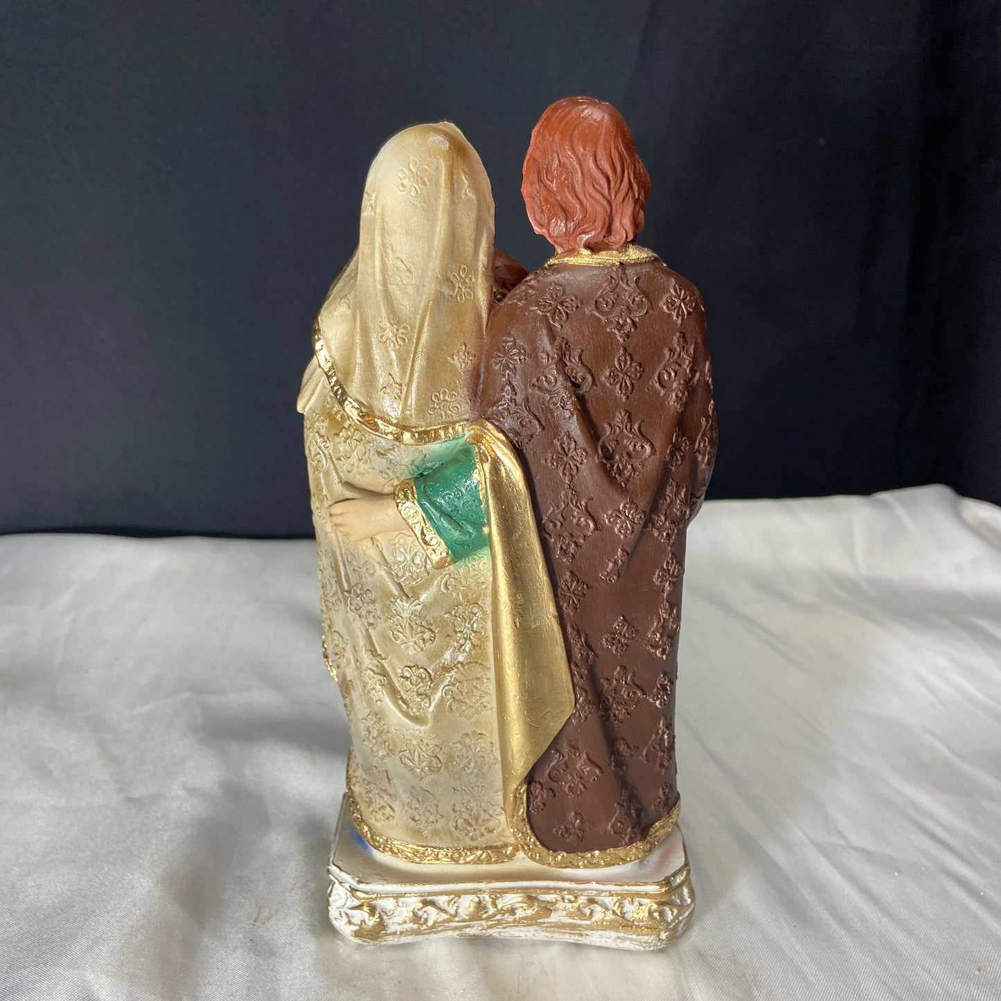 IMAGEM DE GESSO SAGRADA FAMÍLIA 21CM (1 UNIDADE)