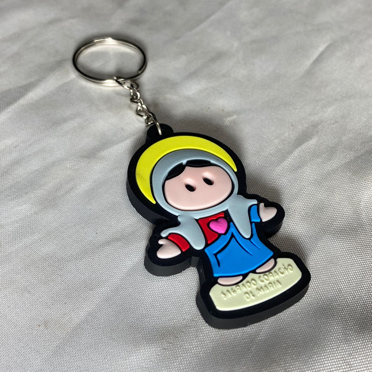 CHAVEIRO EMBORRACHADO IMACULADO CORAÇÃO DE MARIA MOD2 (12 UNIDADES)