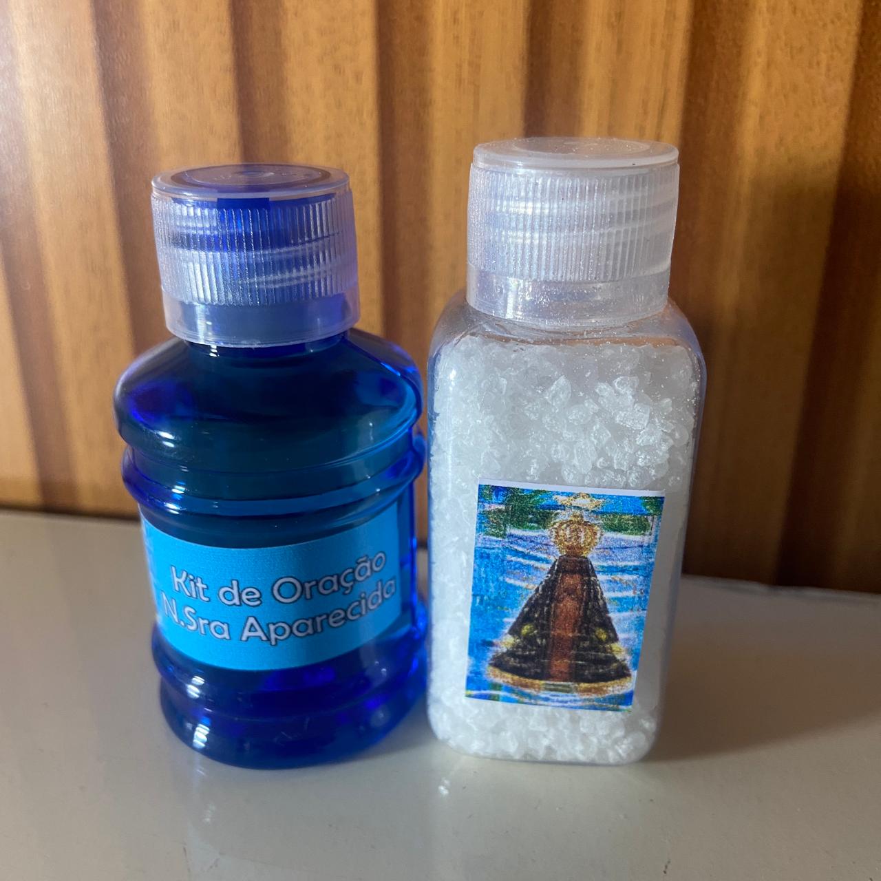 KIT AGUA E SAL NOSSA SENHORA APARECIDA (1 UNIDADE)