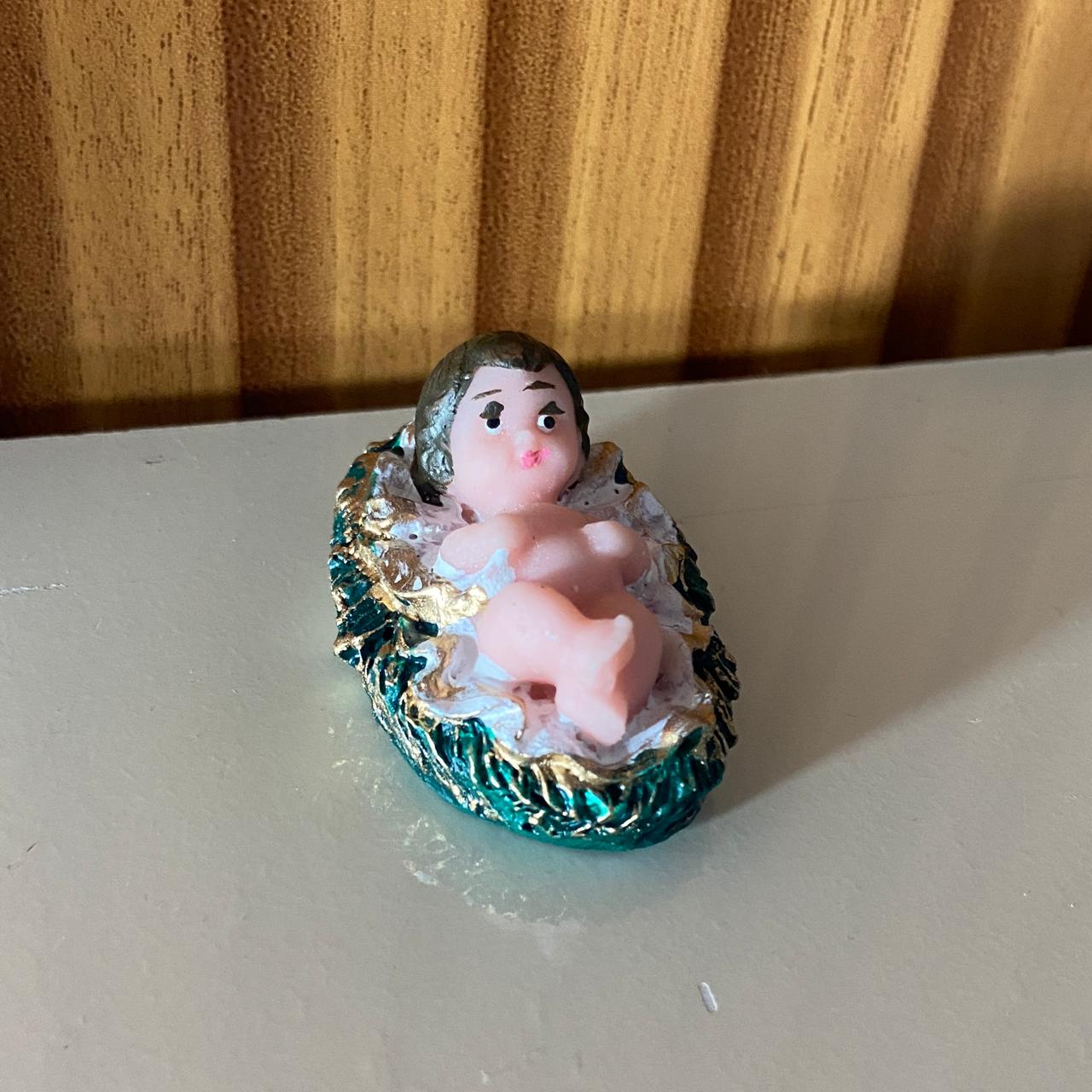 IMAGEM DE RESINA NACIONAL MENINO JESUS 05CM (6 UNIDADES)