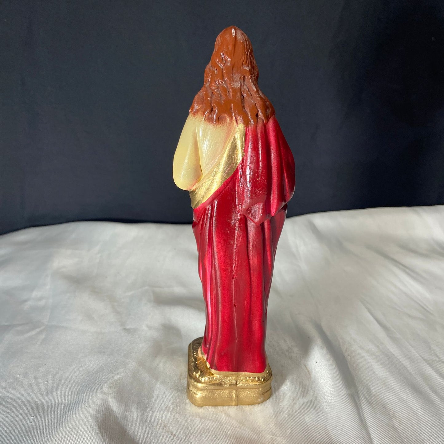 IMAGEM DE GESSO SAGRADO CORAÇÃO DE JESUS 22CM (1 UNIDADE)