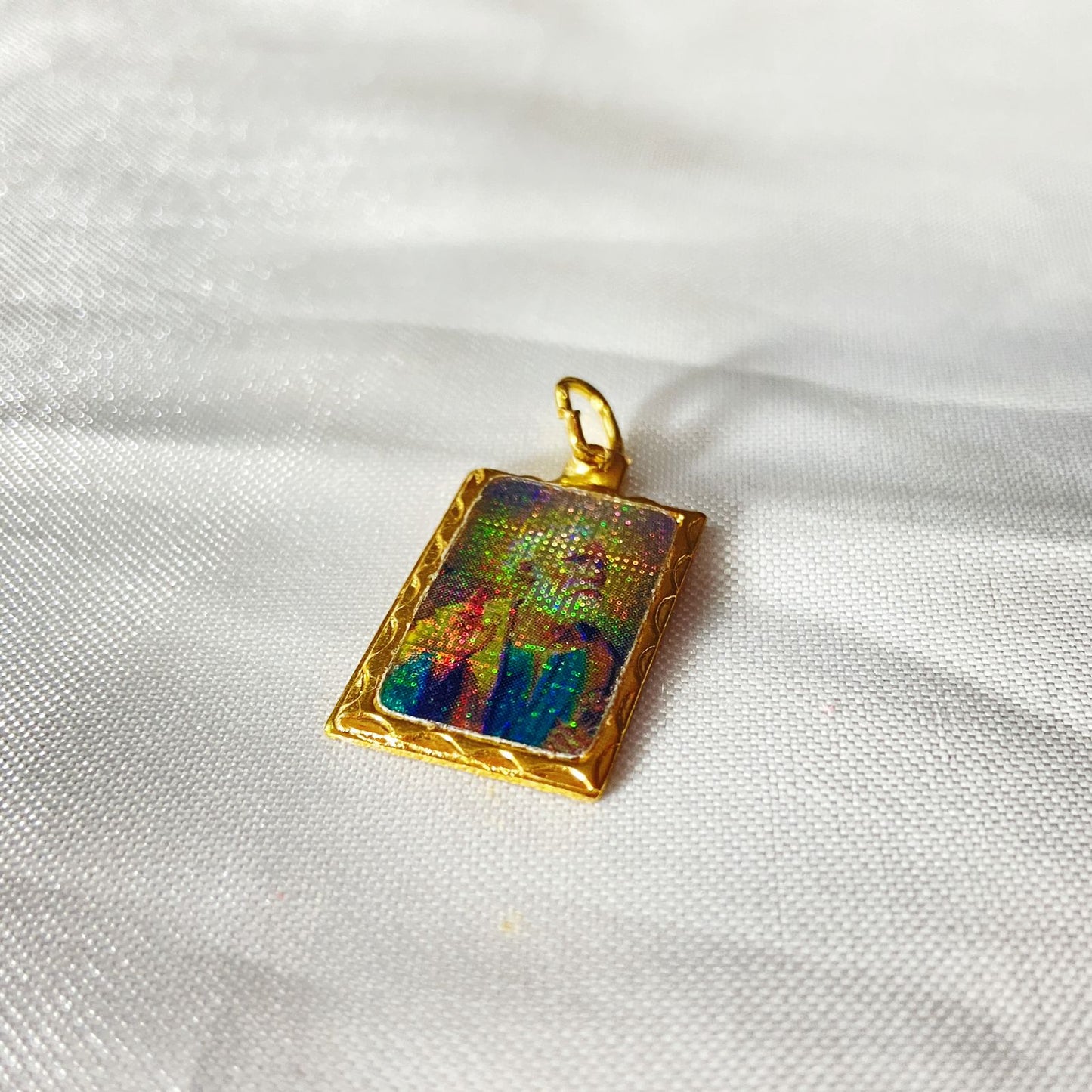 MEDALHA ALUMINIO QUADRADA SÃO PEDRO (36 UNIDADES)